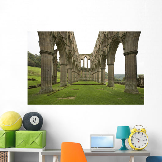 Rievaulx Abbey Archway Ruins Wall Decal