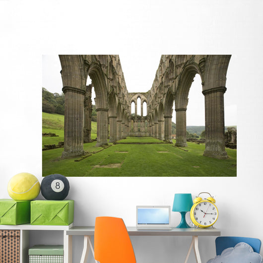 Rievaulx Abbey Archway Ruins Wall Decal