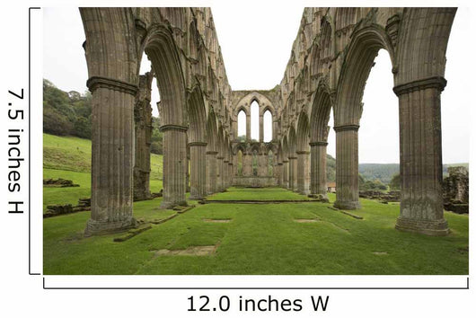Rievaulx Abbey Archway Ruins Wall Decal
