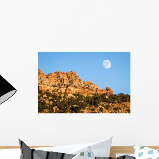 Rising Moon Wall Decal