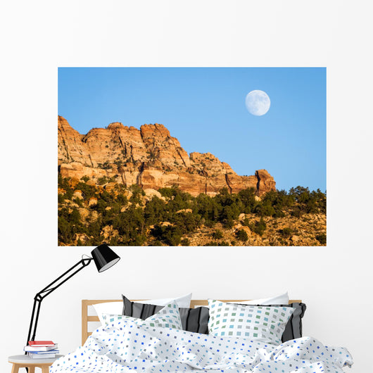 Rising Moon Wall Decal