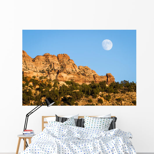 Rising Moon Wall Decal