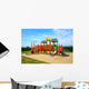 Playground with Blue Sky Wall Decal