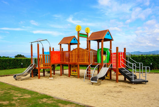 Playground with Blue Sky Wall Decal