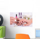 client and manicurist in manicure salon Wall Mural