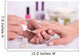 client and manicurist in manicure salon Wall Mural