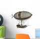 Hot Air Balloon - 3D Render Wall Decal