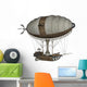 Hot Air Balloon - 3D Render Wall Decal