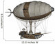Hot Air Balloon - 3D Render Wall Decal