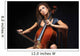 beautiful female musician playing a cello. Wall Mural