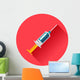syringe icon Wall Decal