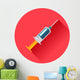 syringe icon Wall Decal