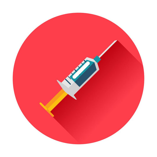 syringe icon Wall Decal