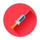 syringe icon Wall Decal