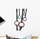 Gymnastic Rings Wall Decal