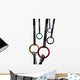 Gymnastic Rings Wall Decal