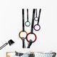 Gymnastic Rings Wall Decal