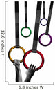 Gymnastic Rings Wall Decal
