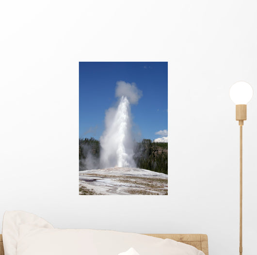 Old Faithful, Yellowstone National Park Wall Mural