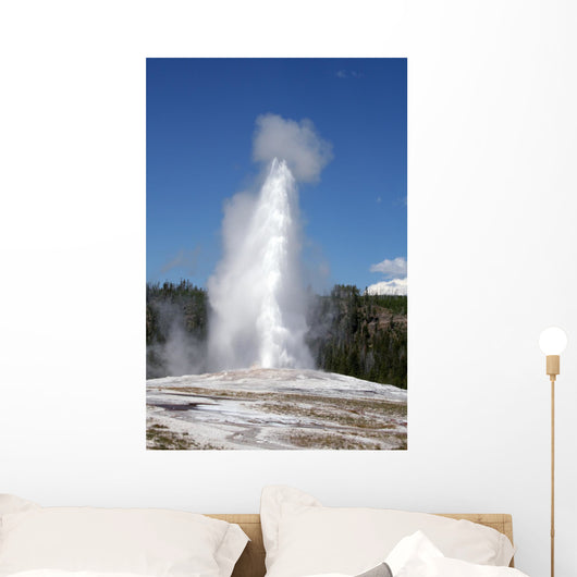 Old Faithful, Yellowstone National Park Wall Mural