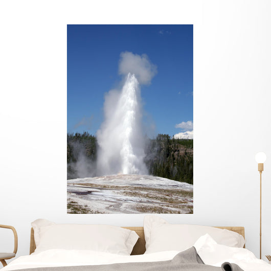 Old Faithful, Yellowstone National Park Wall Mural