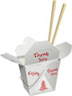 Chinese Take-Out with Chop Sticks Wall Decal