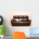 Leather Couch Wall Mural