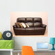 Leather Couch Wall Mural