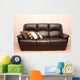 Leather Couch Wall Mural