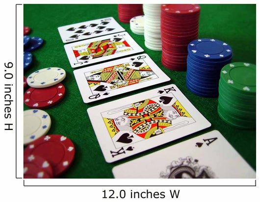 Winning Hand Wall Mural