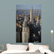 Aerial view of New York skyline Wall Mural