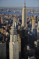 Aerial view of New York skyline Wall Mural