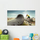 Sport  background. Unreal mountain bike/ Wall Mural