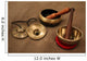 Tingsha and singing bowl Wall Mural