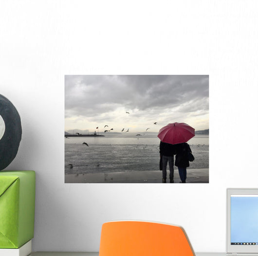 Ya?mur ve Deniz Wall Mural