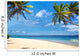Perfect tropical beach Wall Mural