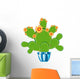 Cactus with flower Wall Decal