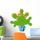 Cactus with flower Wall Decal