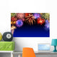 Fröhliches Feuerwerk auf Dunkelblau Wall Mural