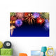 Fröhliches Feuerwerk auf Dunkelblau Wall Mural