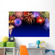 Fröhliches Feuerwerk auf Dunkelblau Wall Mural