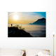 zirvede güne?in do?u?unu izlemek Wall Mural