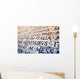 Latin inscription in Rome, Italy Wall Mural