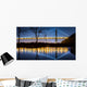 George Washington Bridge by night Wall Mural