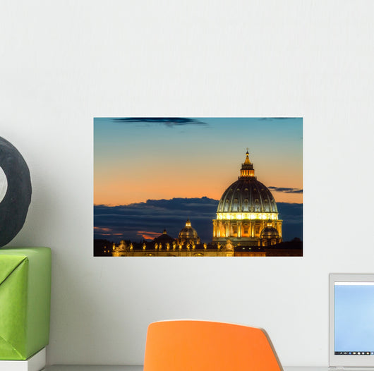 Dome Saint Peter Twilight Wall Mural