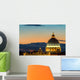 Dome of Saint Peter at twilight Wall Mural