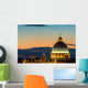Dome of Saint Peter at twilight Wall Mural