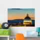 Dome of Saint Peter at twilight Wall Mural