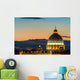 Dome of Saint Peter at twilight Wall Mural