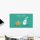 milk Wall Mural